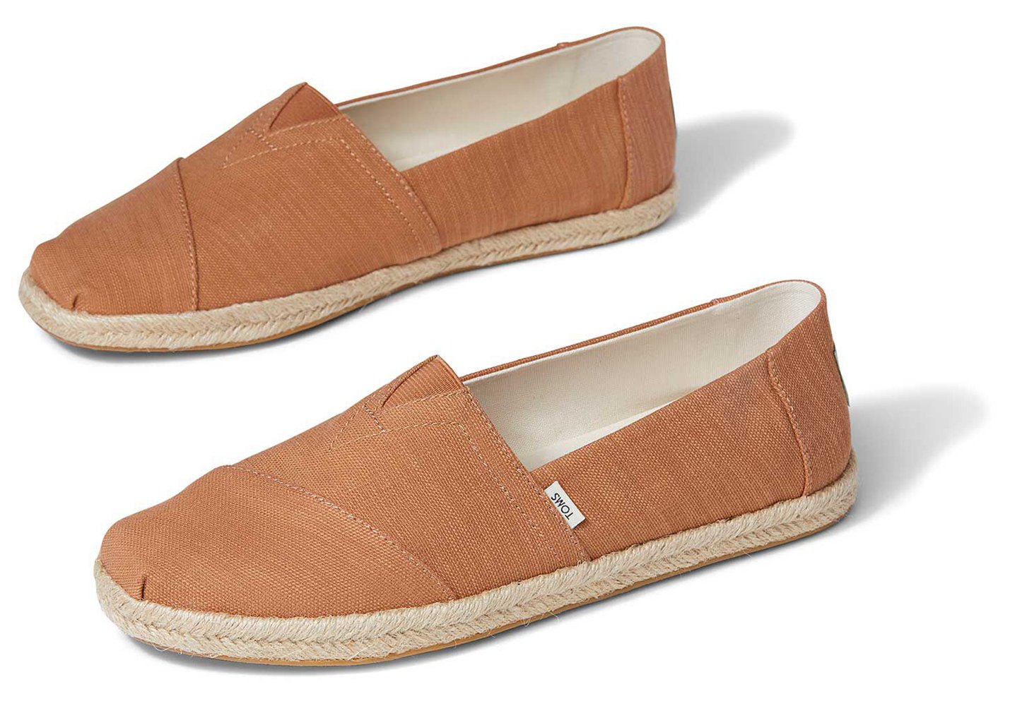 Toms Espadryle Męskie Brązowe - Alpargata Rope - 97MEZFGNC